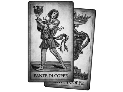 Carte di Coppe dei Tarocchi