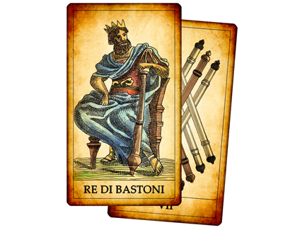 Carte di Bastoni dei Tarocchi