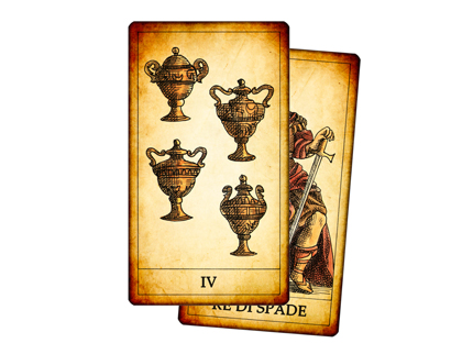 Arcani Minori dei Tarocchi dei Giochi di Corte
